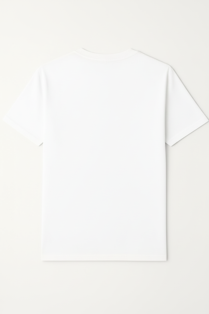 The King never falls T-shirt back view